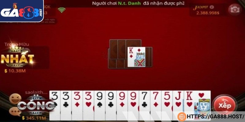 Tiến lên tại casino trực tuyến tuân thủ theo đúng luật chơi truyền thống