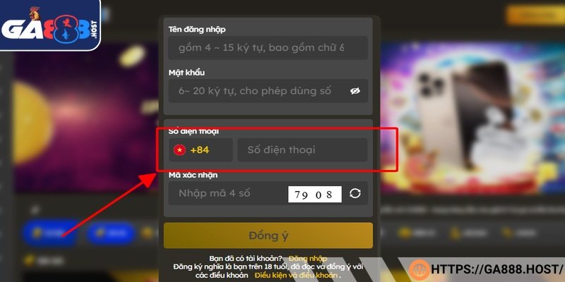 Số điện thoại cần nhập thông tin liên lạc chính chủ
