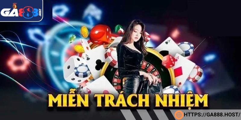 Nhà cái miễn trách nhiệm liên quan đến luật pháp