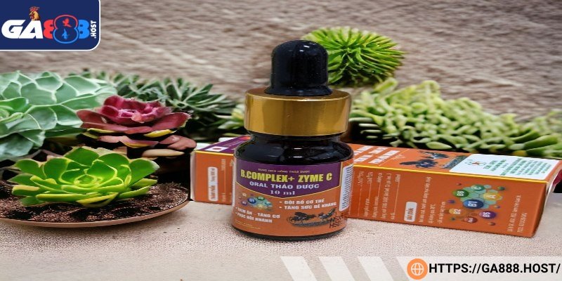 B.Complex + Zyme C oral có nhiều thành phần vitamin